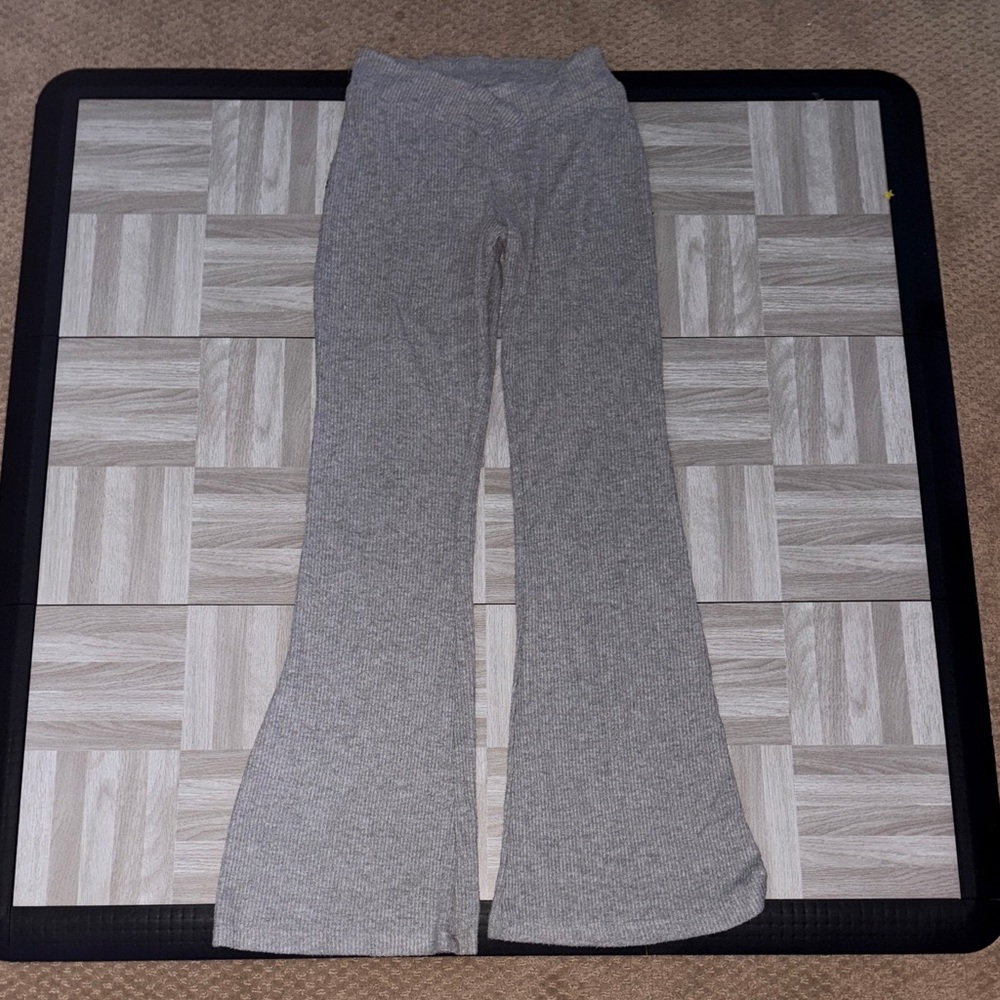 Colsie Heather Gray Knit Fabric